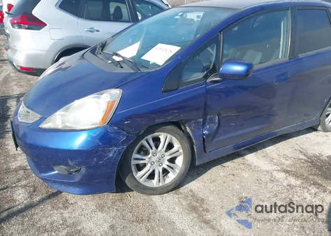 2009 Honda Fit Sport из США, поврежденный, VIN JHMGE88499S044651